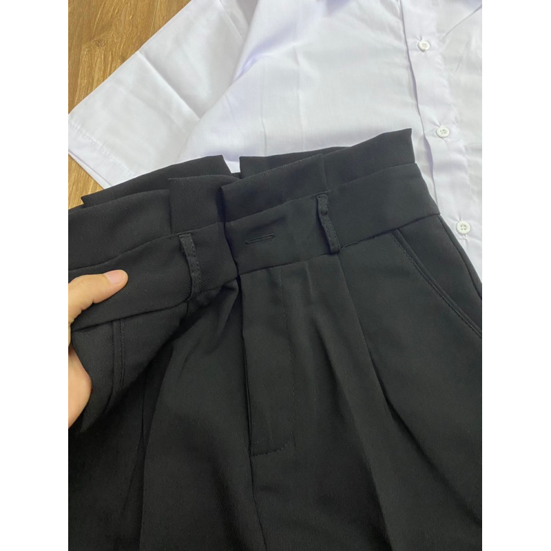 QUẦN TÂY LƯNG XẾP LƯNG CAO