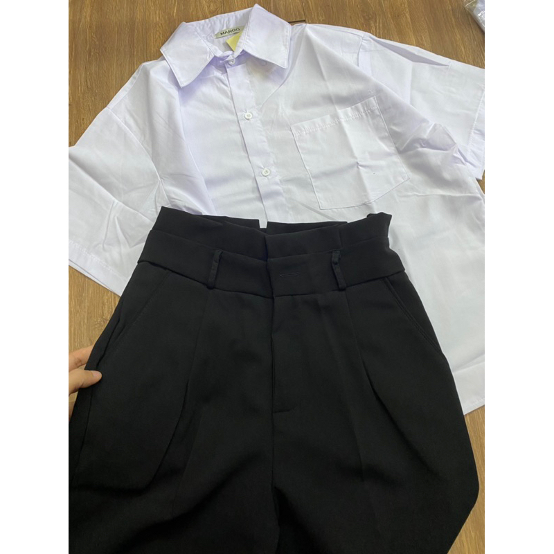 QUẦN TÂY LƯNG XẾP LƯNG CAO