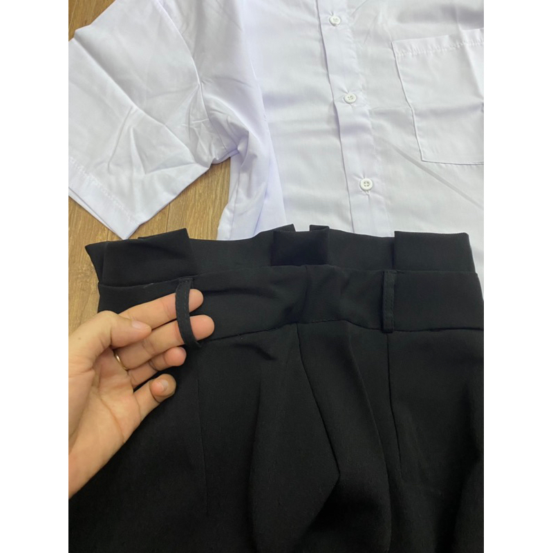 QUẦN TÂY LƯNG XẾP LƯNG CAO