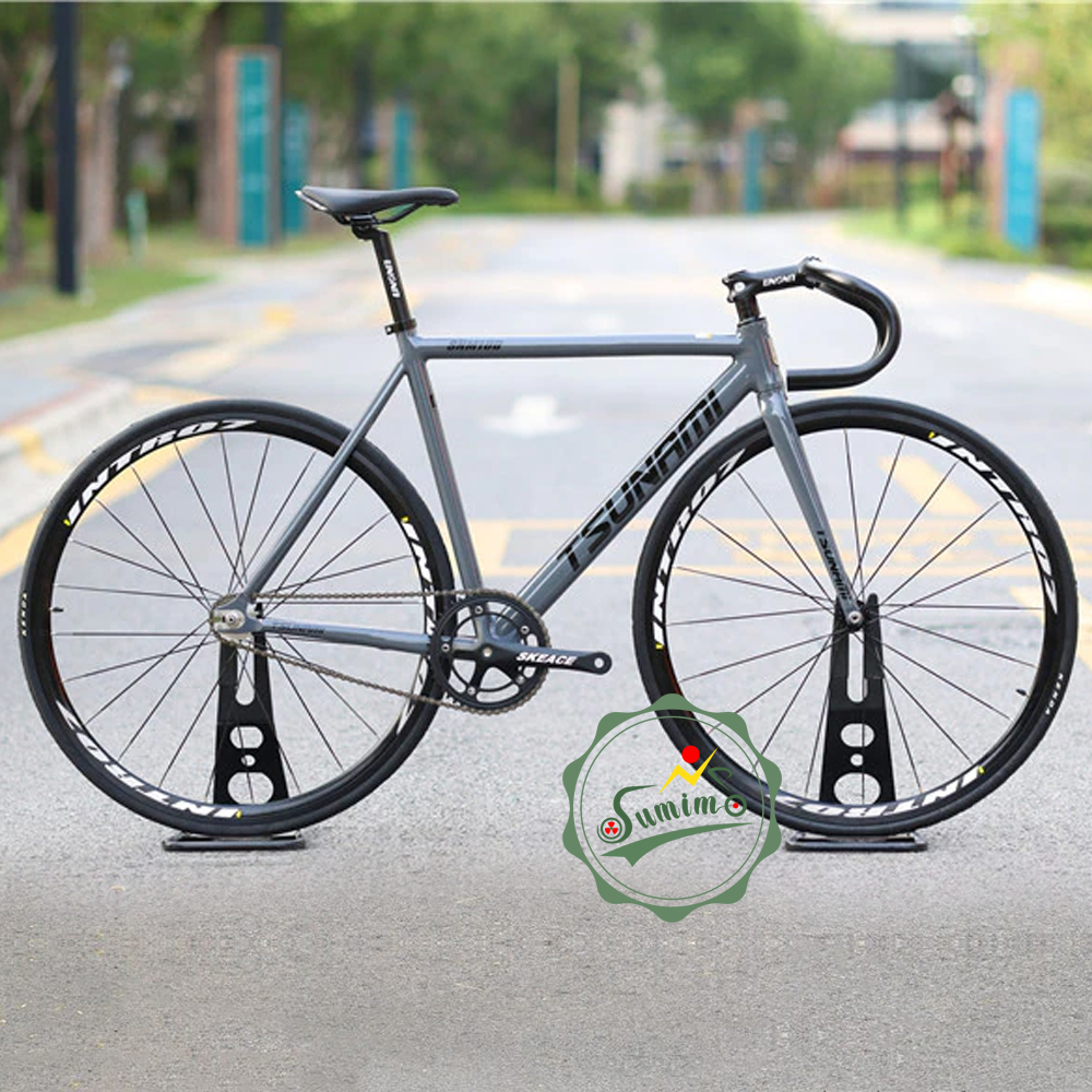 Sườn fixed gear TSUNAMI SNM100 kèm phuộc