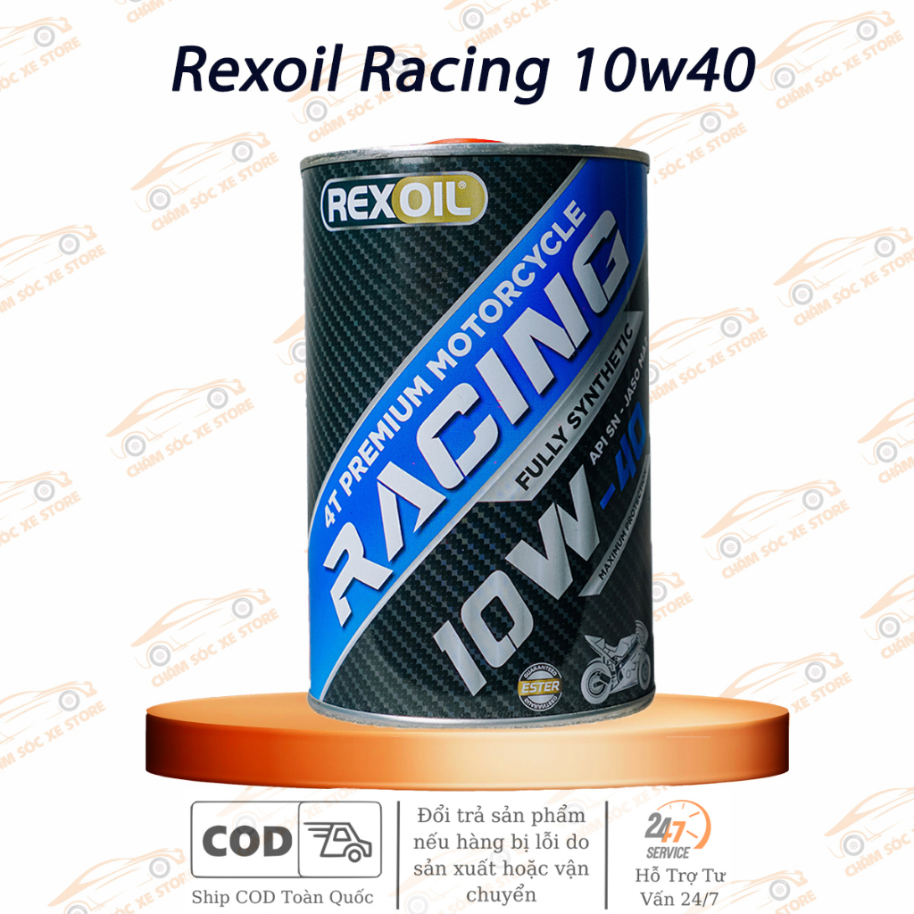 Dầu Nhớt Rexoil Racing 10w40 Dành Cho Xe Số, Côn Tay, Moto PKL