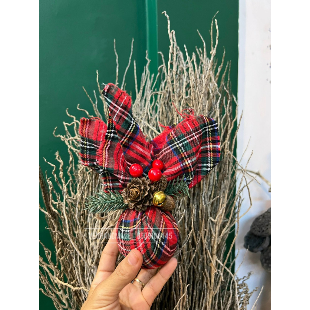 Vải Caro Đỏ Xanh