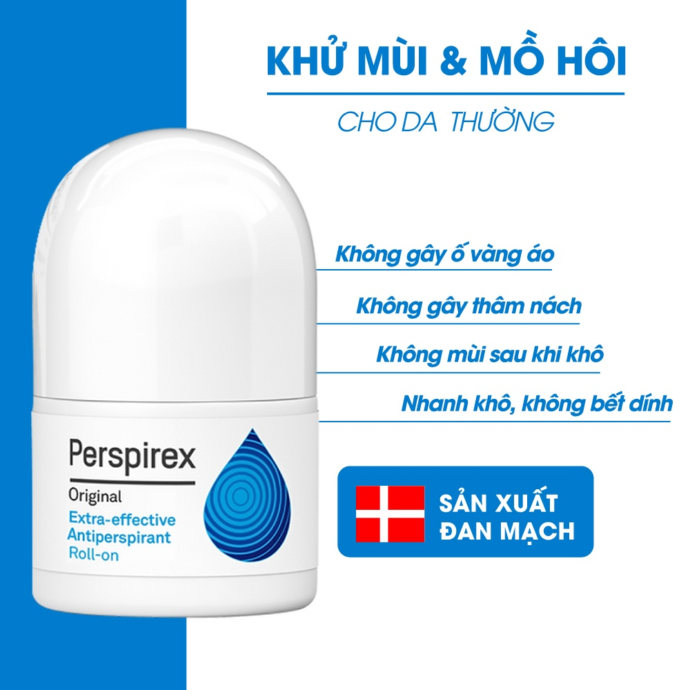 Lăn Khử Mùi Perspirex Dành Cho Mọi Loại Da 20ml