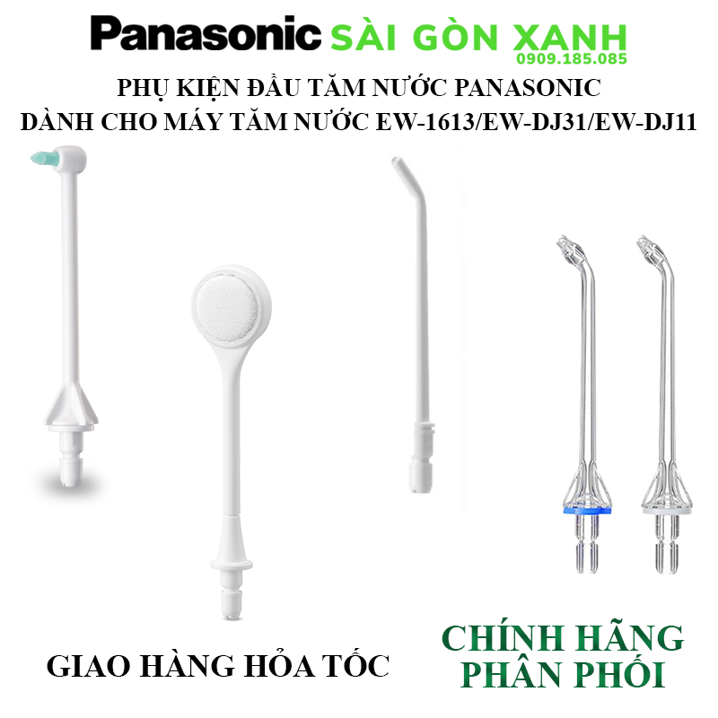 Phụ kiện đầu tăm dùng cho máy tăm nước Panasonic WEW0987, WEW0985, WEW0984, WEW0983