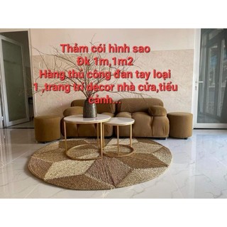 Thảm cói hình ngôi sao