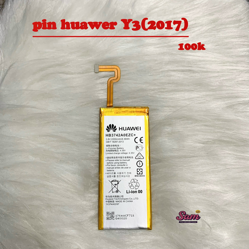 Pin Huawei Y7 Pro / Nova 3i / Y9  / Y6 Pro / Nova 3E / Y7 Pro  / Y52 / Y3