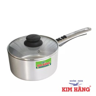 [CHÍNH HÃNG] Nồi Nhôm Khuấy bột tay cầm Kim Hằng 16cm