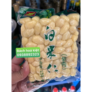 Bạch quả bóc vỏ đóng gói 250g