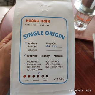 1kg cà phê Arabica Đà Lạt [500gram/bịch]