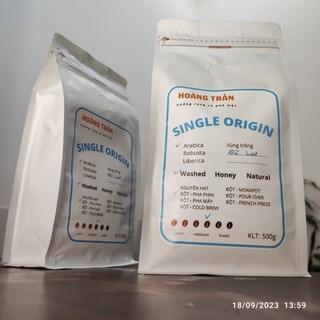 1kg cà phê Arabica Đà Lạt [500gram/bịch]