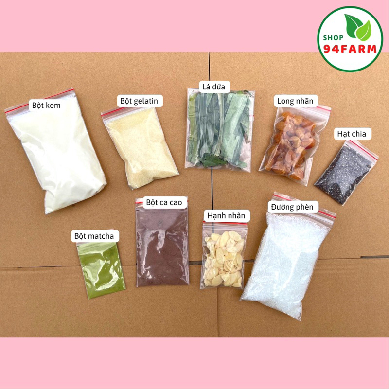 Set Chè khúc bạch Nấu 7-10 chén 94Farm