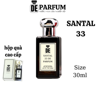Nước hoa Santal 33 De Parfum chính hãng 30ml thơm lâu hương gỗ mạnh mẽ cá tính llb