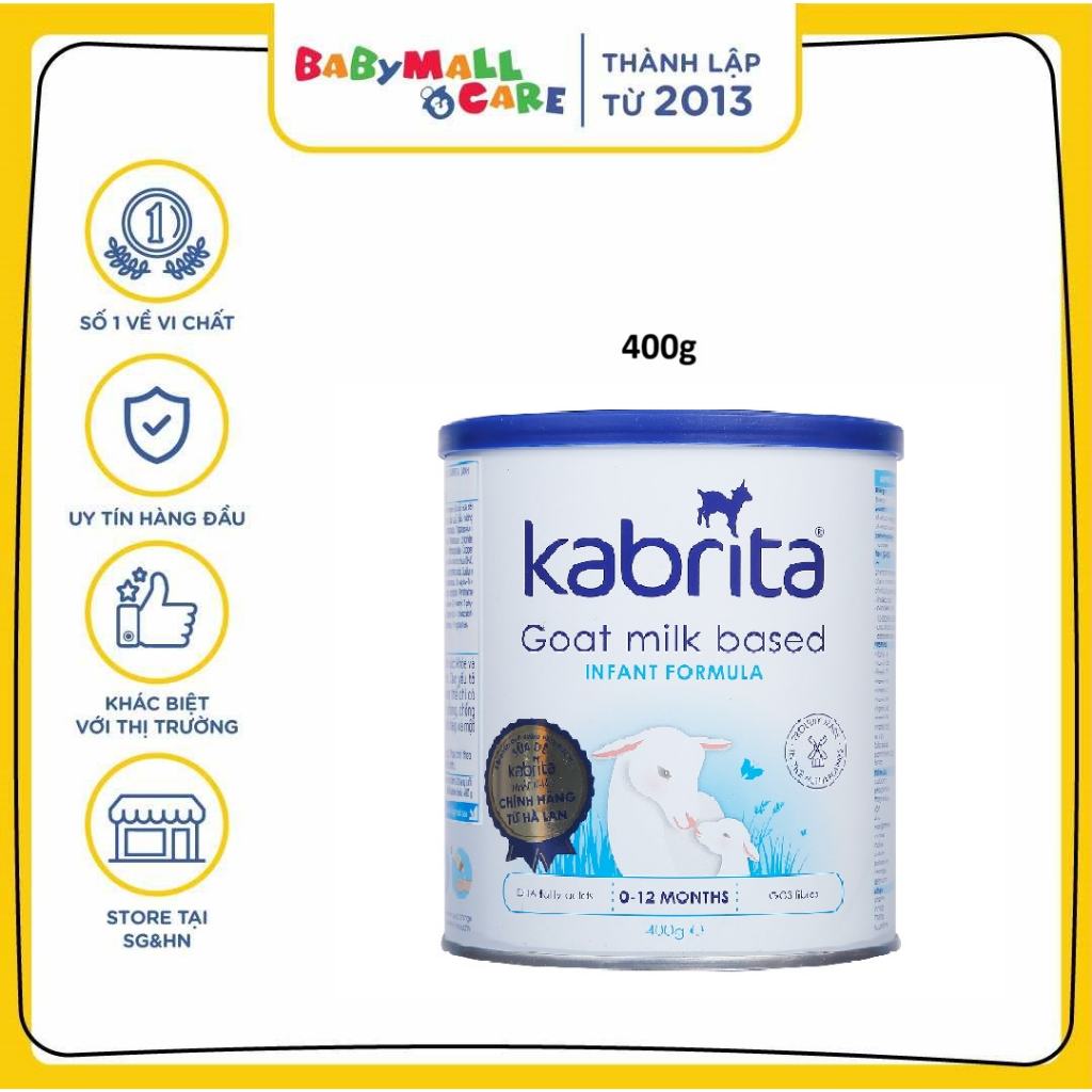 GIÁ SỮA KABRITA từ HÀ LAN