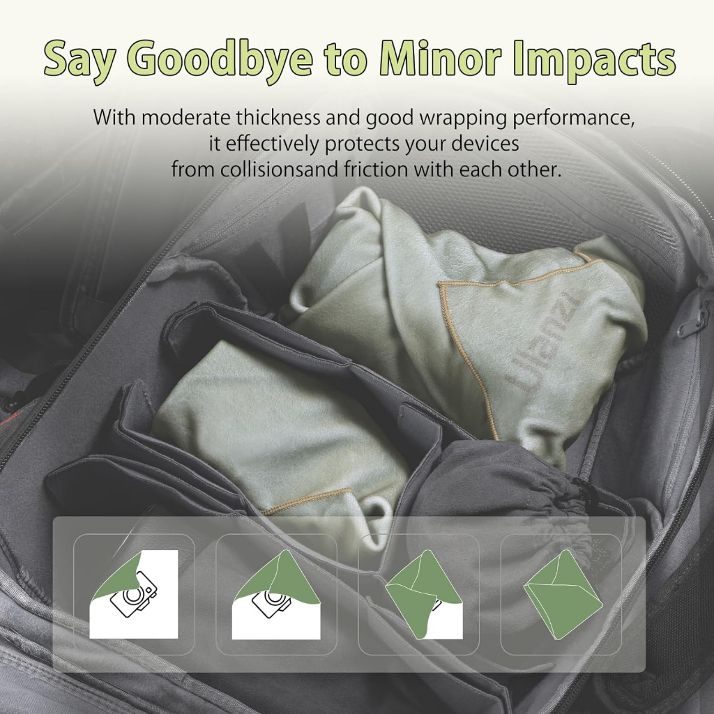 ULANZI CM009 35cm / CM009 45cm - Khăn Bảo Vệ Máy Ảnh - Hàng Chính Hãng