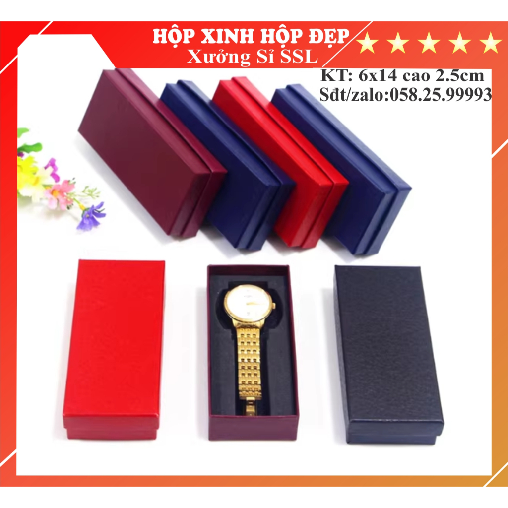 Hộp đồng hồ đệm mút