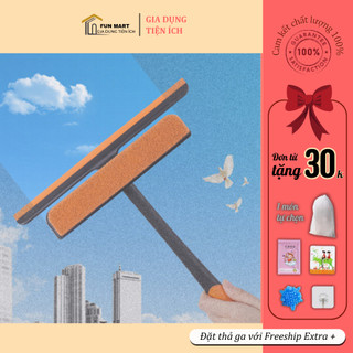 Cây lau kính thông minh, gạt chùi kính đa năng 3in1 nhỏ gọn xoay 360 độ chống trượt nhỏ gọn thông minh tiện lợi 30026