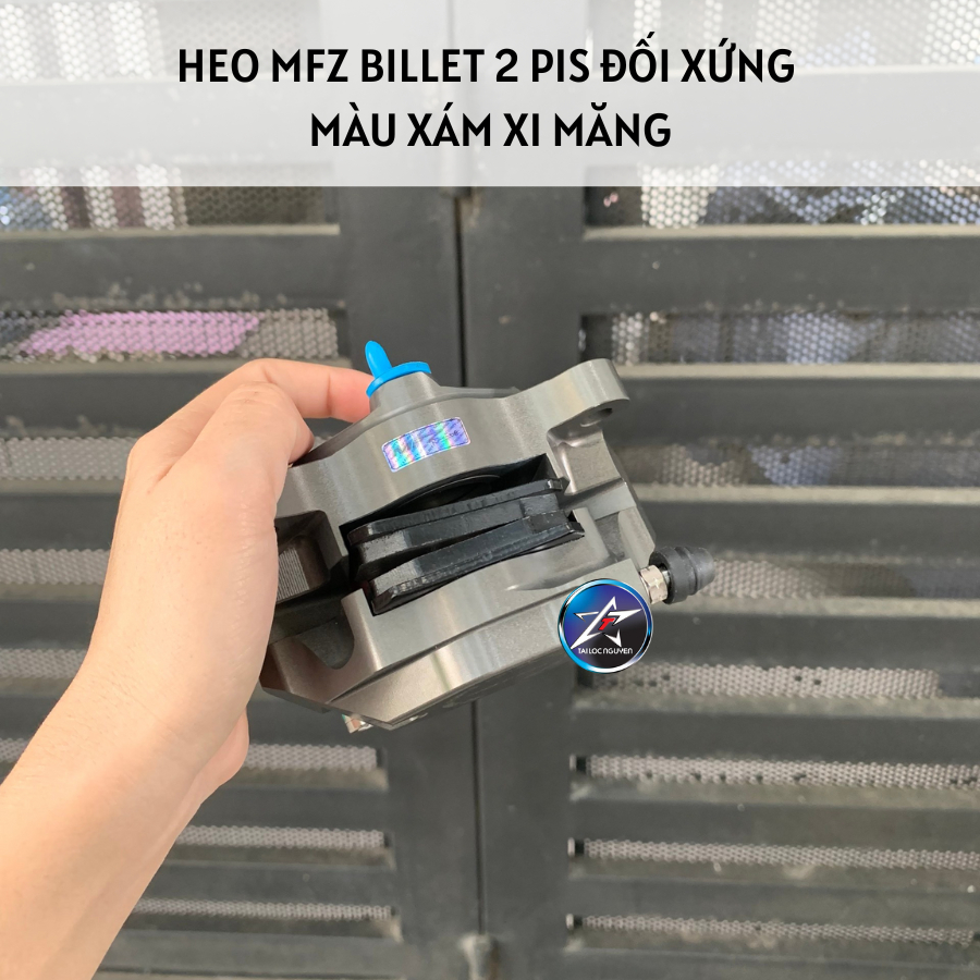 HEO MFZ BILLET 2 PIS ĐỐI XỨNG XÁM XI MĂNG/BẠC/VÀNG TITAN