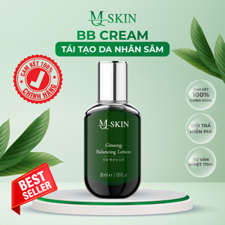  Kem tái tạo da BB Cream giúp hỗ trợ giảm lão hóa, giảm thâm mụn - MQ SKIN Ginseng Balancing Lotion 30gr