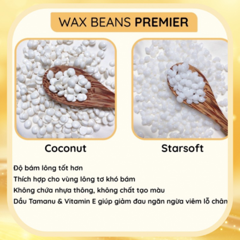 Túi 500 GR sáp wax lông cao cấp,sáp loại 1 siêu bám lông tặng kèm 25 que và quà