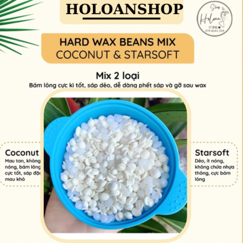 Túi 500 GR sáp wax lông cao cấp,sáp loại 1 siêu bám lông tặng kèm 25 que và quà