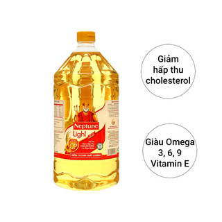 Chai 2L dầu an Neptune Light mẫu mới