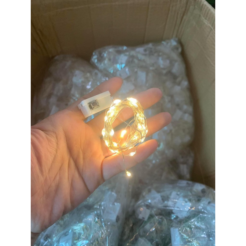 Dây đèn led vàng 2m