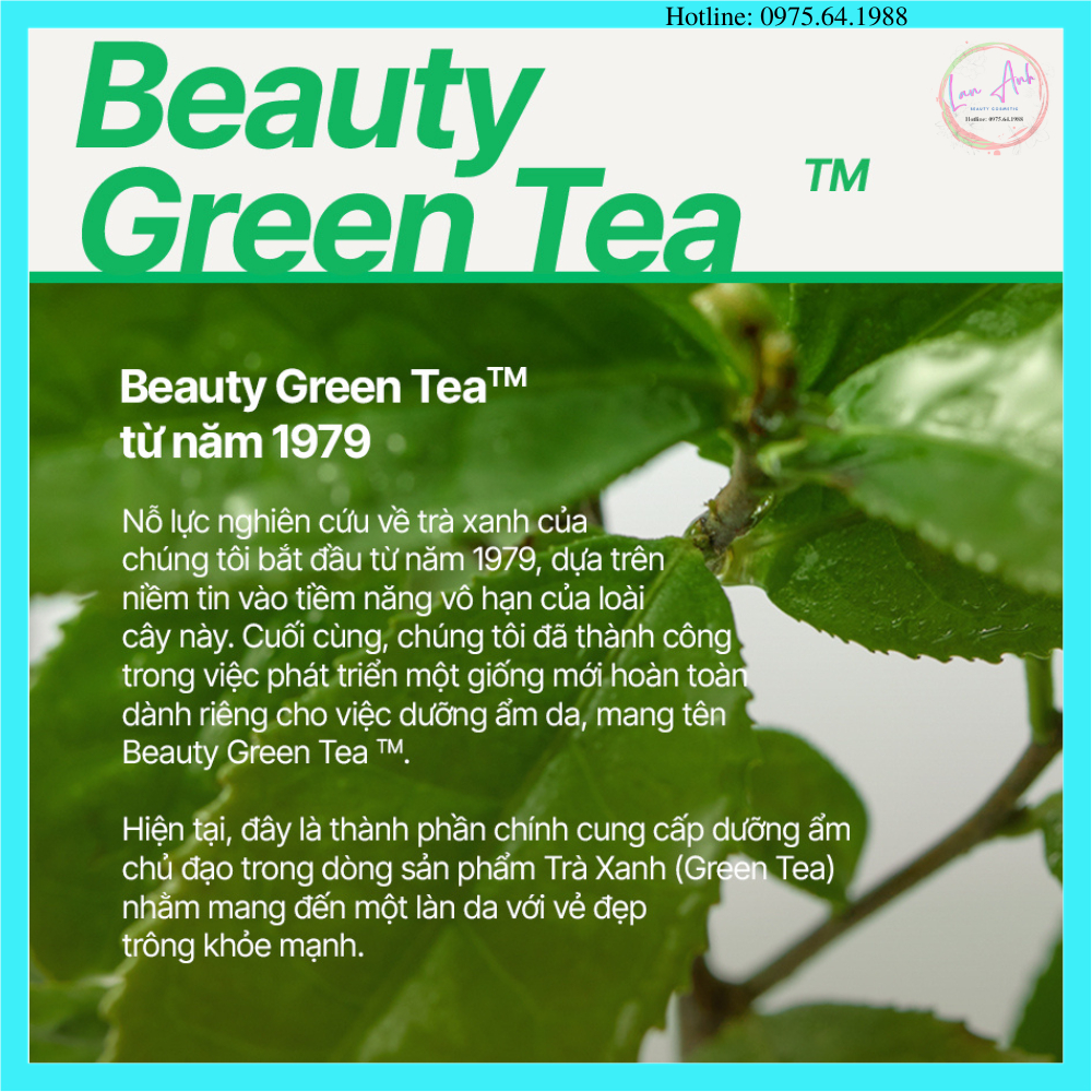 Nước Hoa Hồng Trà Xanh Innisfree Green Tea Hyaluronic Skin 170ml - NEW2023