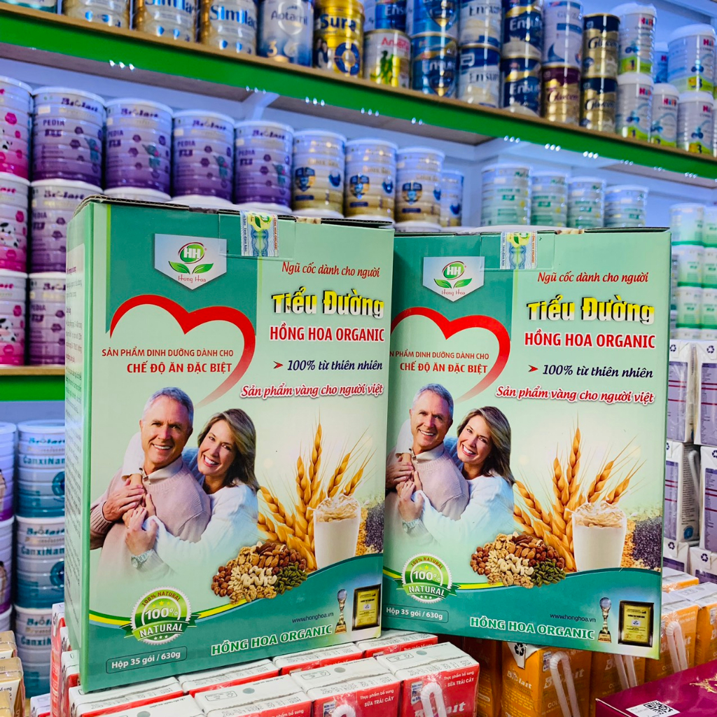 HỘP 35 GÓI/630G NGŨ CỐC DÀNH CHO NGƯỜI TIỂU ĐƯỜNG