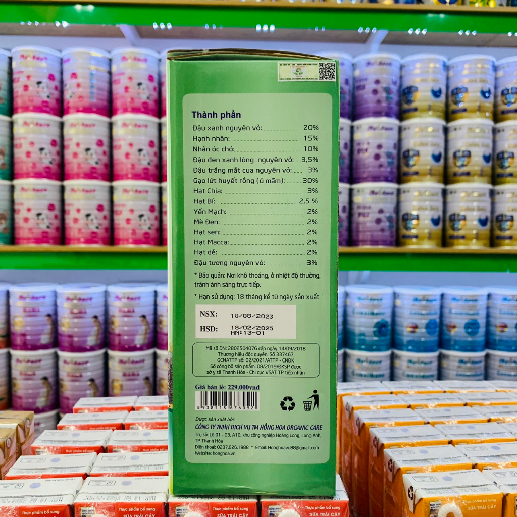 HỘP 35 GÓI/630G NGŨ CỐC DÀNH CHO NGƯỜI TIỂU ĐƯỜNG