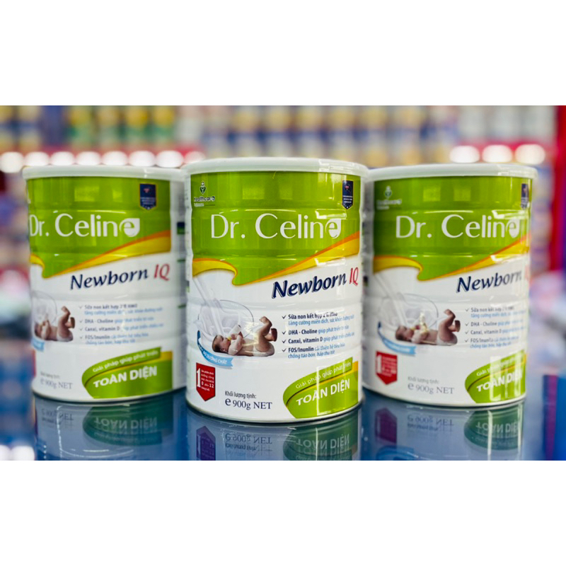 [Combo 3 Lon] Sữa Bột Dr.Celine Newbron IQ (900g)
