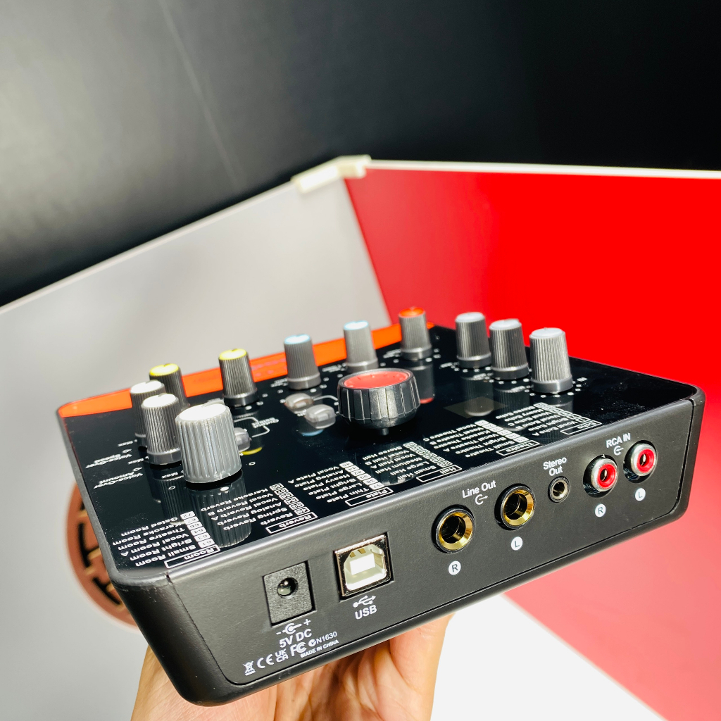 COMBO Livestream Chuyên Nghiệp Tại Nhà SoundCard iCon Upod - Micro Thu Âm AT200 Giá Rẻ Tặng Kèm Tai Nghe BYZ