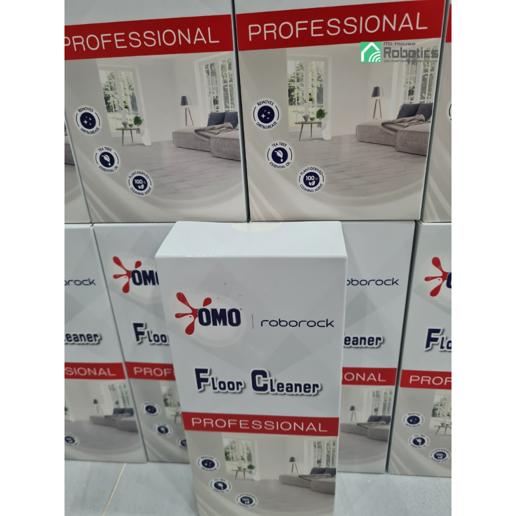 🍭Nước lau sàn chuyên dụng OMO Roborock 480ML -  Hàng chính hãng
