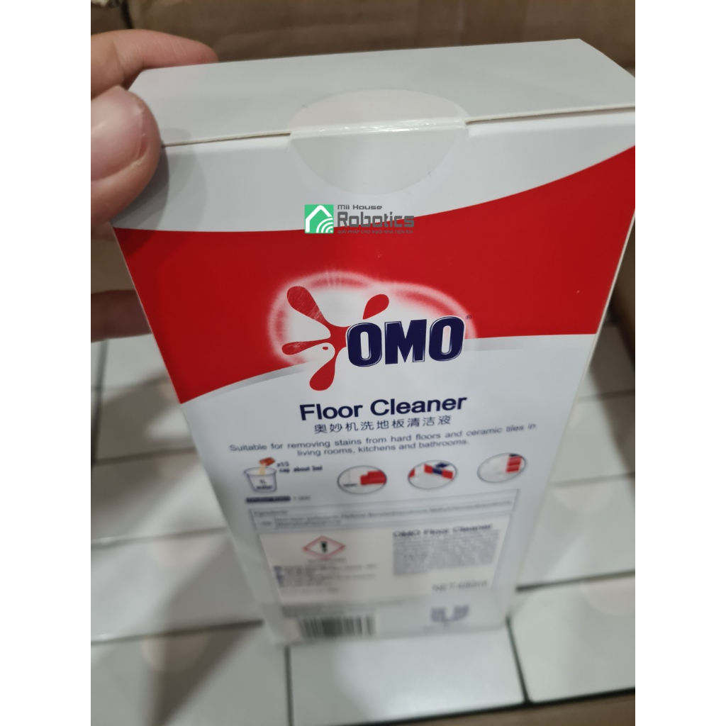 🍭Nước lau sàn chuyên dụng OMO Roborock 480ML -  Hàng chính hãng
