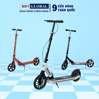 Xe trượt scooter cao cấp Km988/897/985 BBT Global, cho bé từ 5 tuổi, gấp gọn, 2 bánh to chịu lực