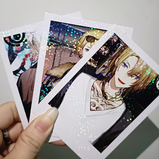 Thẻ hình Pola cán màn Hologram in theo yêu cầu, in hình người thân, gia đình, idol ...