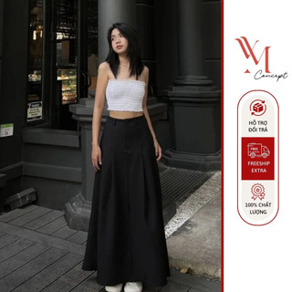 YM Concept Chân Váy Xoè Dáng Dài Xếp Ly - V0805