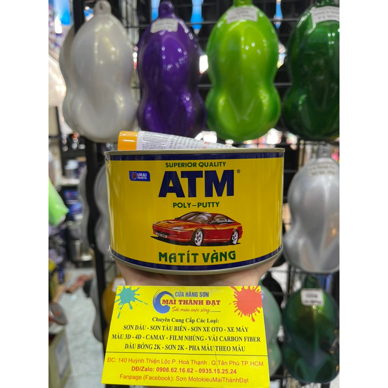 Trét Matit Loại 1Thành phần và 2 Thành Phần