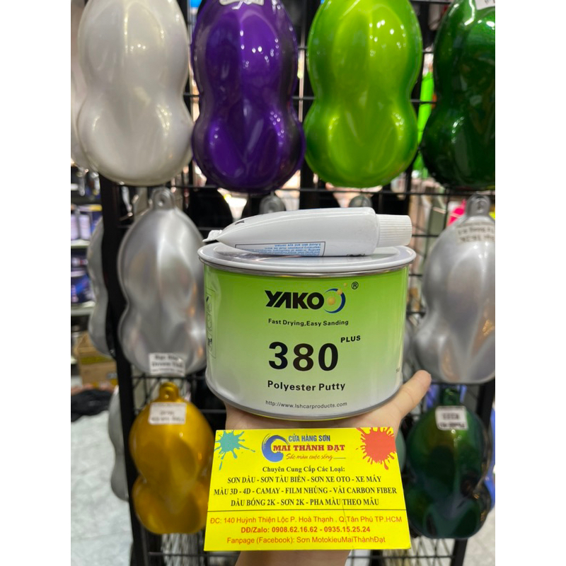 Trét Matit Loại 1Thành phần và 2 Thành Phần