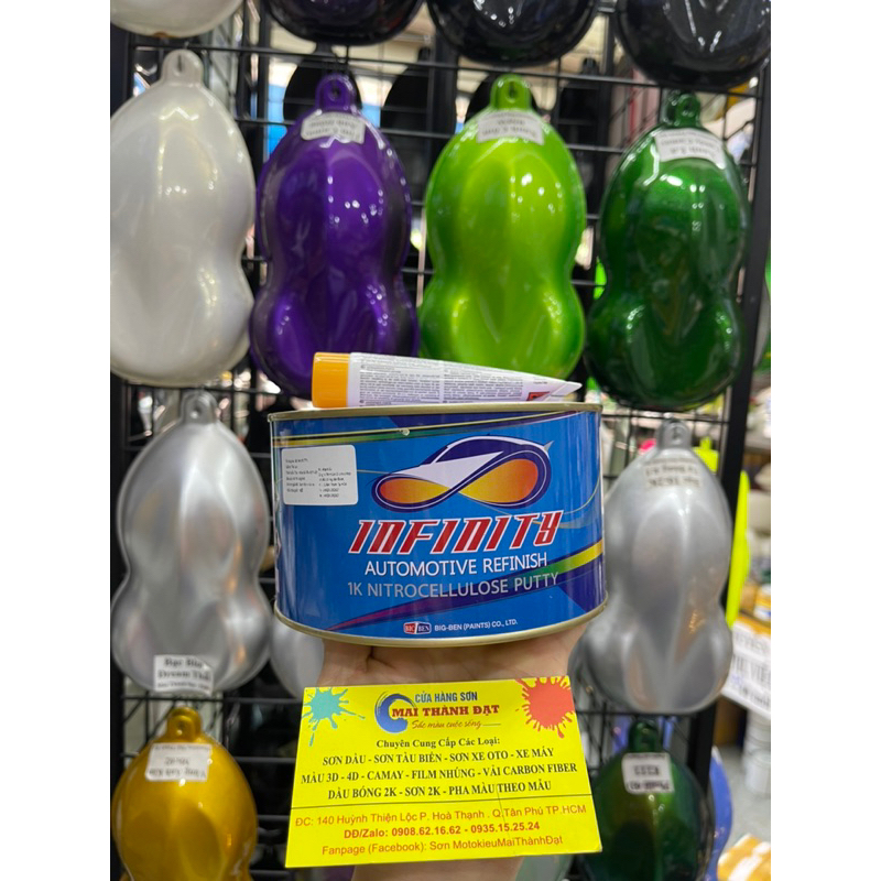 Trét Matit Loại 1Thành phần và 2 Thành Phần