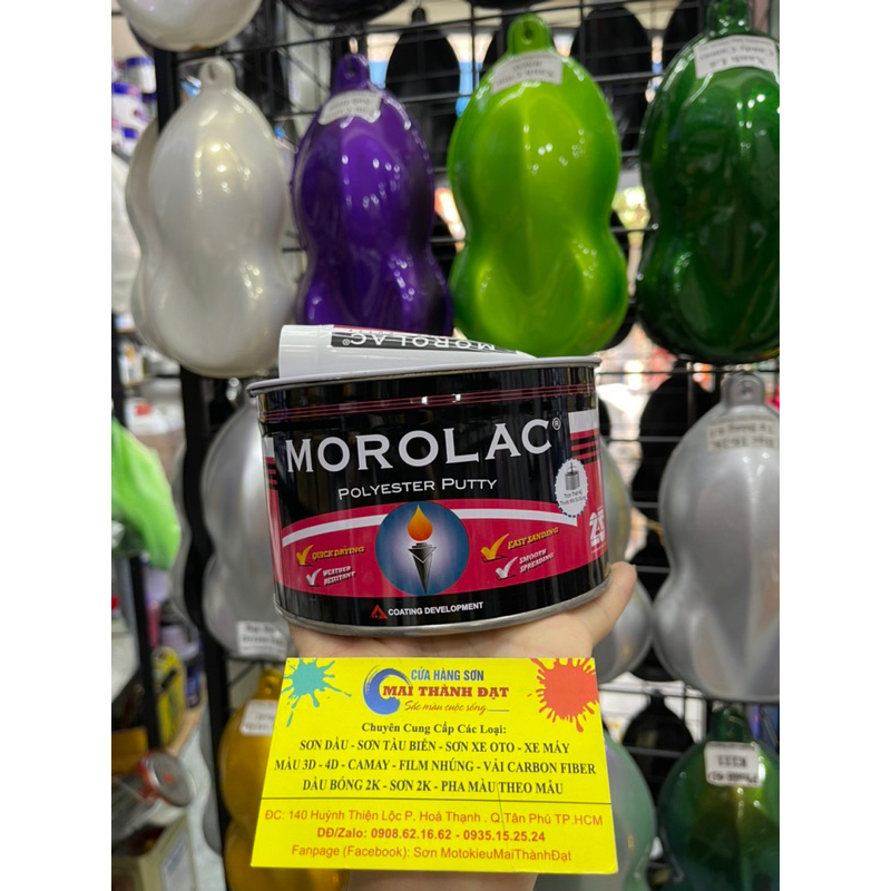 Trét Matit Loại 1Thành phần và 2 Thành Phần