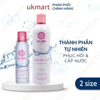 Xịt Khoáng Dr Her Paris Làm Dịu Da Pure Water Spray