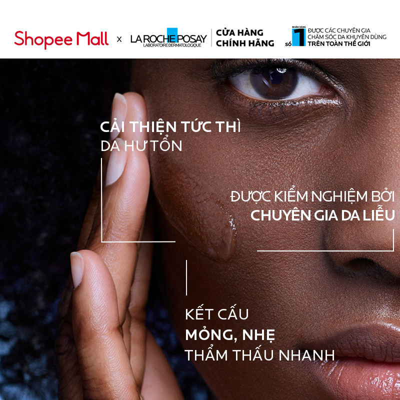 Dưỡng chất chuyên sâu giúp hỗ trợ tái tạo da La Roche-Posay Hyalu B5 Serum 30ml