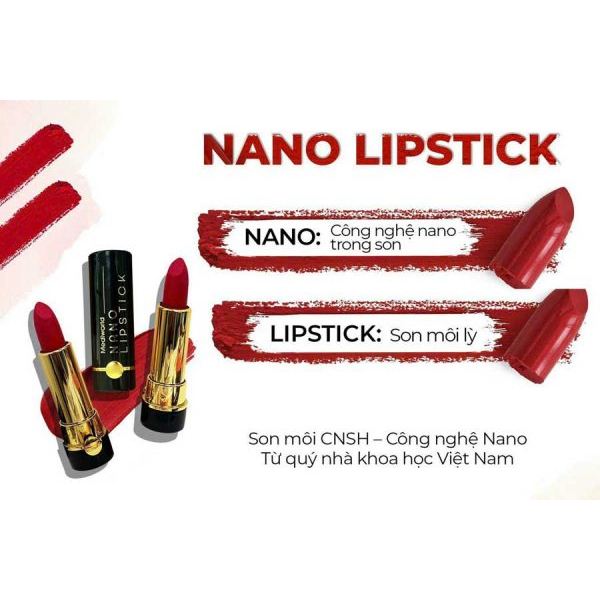 Son môi sinh học NANO LIPSTICK | Chính hãng Mediworld, Chuẩn an toàn Organic . . .