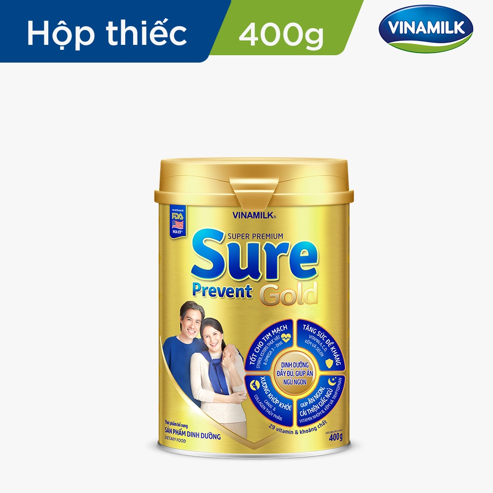 SỮA BỘT VINAMILK SURE PREVENT GOLD 900G
