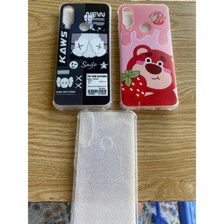 Ốp VSmart Joy3 gấu dâu chống sốc hình thời trang .
