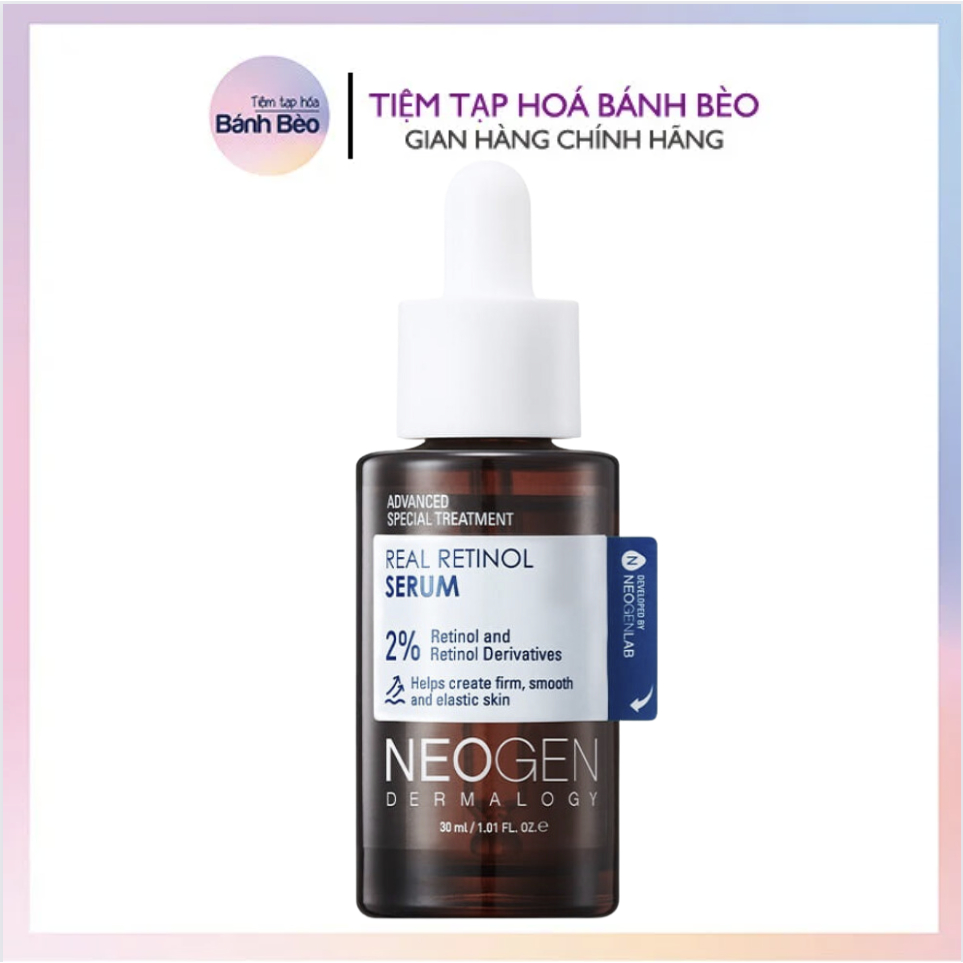 Serum Retinol Trẻ Hóa Da NEOGEN DERMALOGY REAL RETINOL 2% 30ML