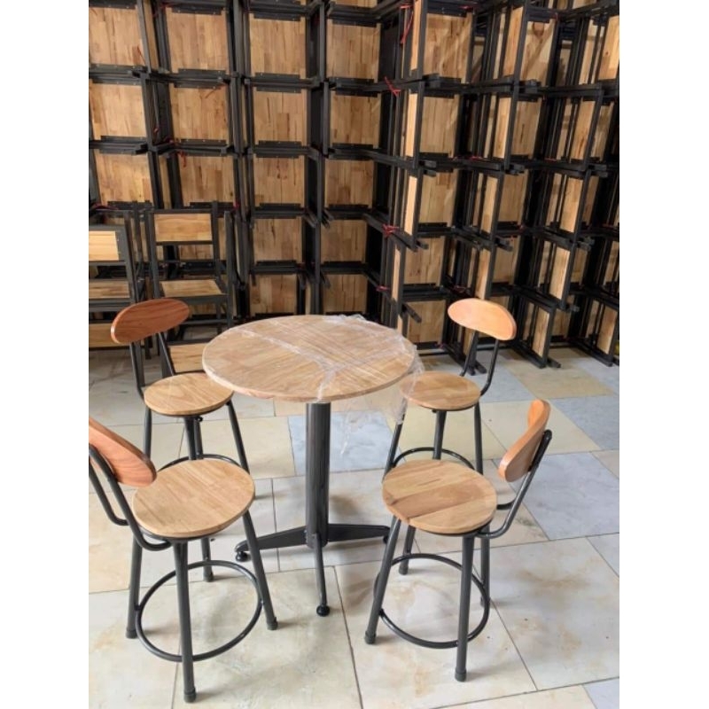 Bàn Ghế Cho Quán Cafe - Trà Sữa - Ghế Bar