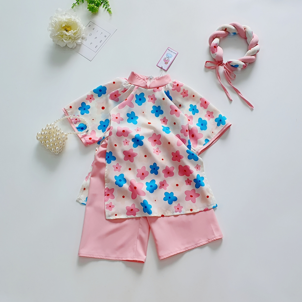 Cách tân hoa cho bé gái dễ thương 🍓[𝐓𝐀̣̆𝐍𝐆 𝐊𝐄̀𝐌 Mấn🍓 Su Shop- body thiết kế sinh nhật thôi nôi cho bé