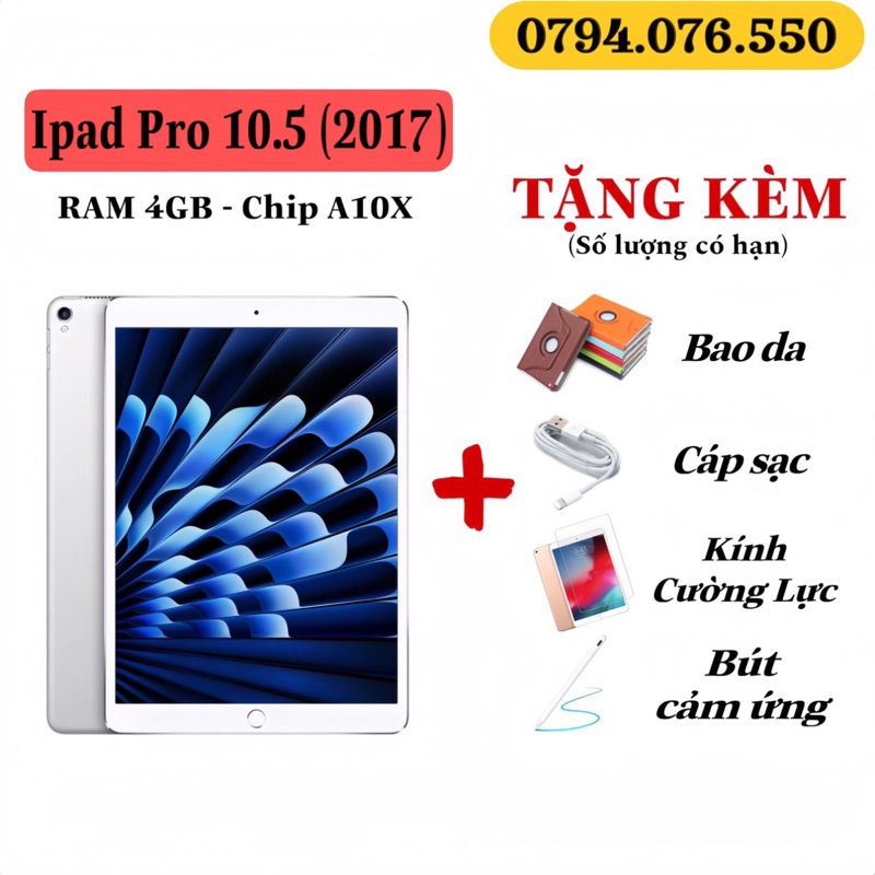 Máy tính bảng Pad Pro 10.5inch  - Bảo hành 6 tháng, hỗ trợ đổi trả 7 ngày