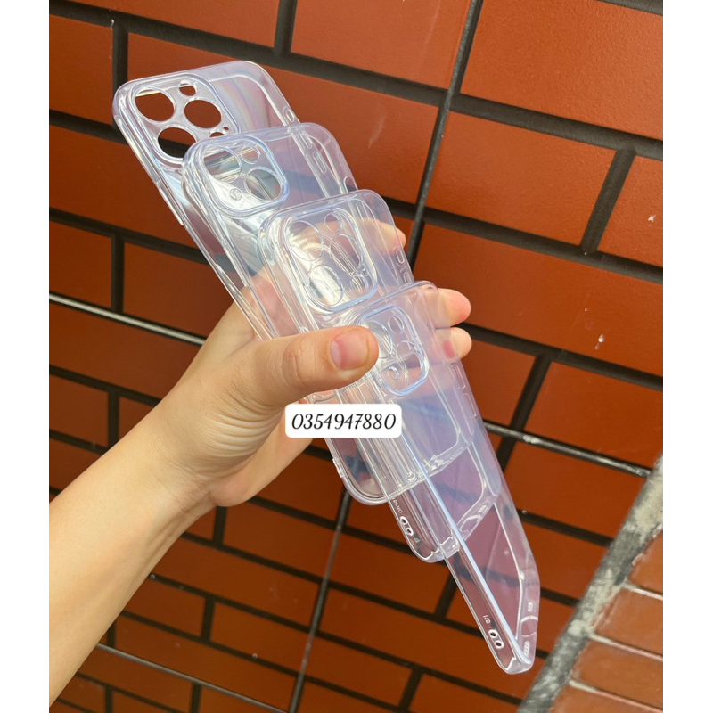 Ốp lưng dẻo GOR Trong bảo vệ camera cho iPhone 15/ 15 Plus/ 15 Pro/ 15 Pro Max silicon ôm sát bảo vệ máy